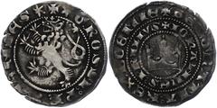 Medieval Coins Münzen Mittelalter Ausland o.J.(1310-1346), Prager Groschen, Johann von Luxemburg, Böhmen, 3,72g, ss. ss Coins Middle Ages foreign O. J. (1310-1346), Prager groat, Johann from Luxembour