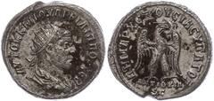 Ancient Coins Münzen Römische Kaiserzeit 248, Tetradrachme, Philippus I. Arabs, Syrien, Antiochia. Av: Büste nach rechts, darum Umschrift. Rev: Stehender Adler nach rechts. 9,57g, Prieur 375, etwas Be