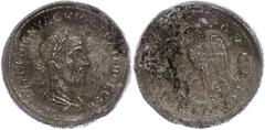 Ancient Coins Münzen Römische Kaiserzeit 249-250, Tetradrachme, Trajanus Decius, Syrien, Antiochia. Av: Büste nach rechts, darum Umschrift. Rev: Stehender Adler nach links. 13,07g, Prieur 520, etwas B