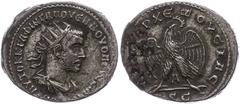Ancient Coins Münzen Römische Kaiserzeit 251-253, Tetradrachme, Volusian, Syrien, Antiochia. Av: Büste nach rechts, darum Umschrift. Rev: Stehender Adler von vorn nach rechts gewandt. 10,48g, Prieur 6
