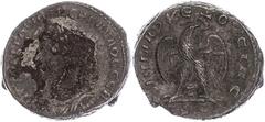 Ancient Coins Münzen der Römischen Provinzen Syrien, Antiochia, Tetradrachme (13,37g), Trebonianus Gallus, 251-256. Av: Büste nach links, darum Umschrift. Rev: Stehender Adler von vorn nach rechts gew