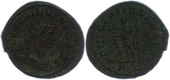 Ancient Coins Münzen Römische Kaiserzeit 283-285, Antoninian, Carinus. Av. Büste nach rechts, darum Umschrift. Rev: Carinus nach links stehend, darum "PRINCIPI IVVENTVT". 3,91, RIC 158, ss. ss Coins R