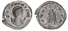 Roman Silver & Bronze Coins - Imperial Salonina, wife of Gallienus, (died A.D. 268), antoninianus, Rome Mint, (3.30 g), issued 260-262 A.D., obv. diademed veiled and draped bust of Salonina to right o