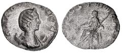 Roman Silver & Bronze Coins - Imperial Salonina wife of Gallienus, (A.D. 253-268), antoninianus, (3.68 g), rev. Venus standing left holding apple and sceptre, child or cupid at feet, (cf.S.10657, RIC 