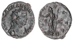 Roman Silver & Bronze Coins - Imperial Carausius, (A.D. 287-293), billon antoninianus, London Mint, (2.27 g), obv. radiate draped and cuirassed bust of Carausius to right, around IMP C CARAVSIVS P F A