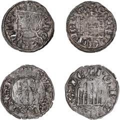 World Silver & Bronze Coins Spain, Castile and Leon, various, from Alfonso I (of Aragon) (1104-1174) billon dinero, Toledo (C.919); Alfonso X billon dinero, Toledo; Sancho IV (1284-1295) silver cornad