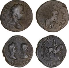 Roman Provincial Moesia Inferior, Istrus, Septimius Severus, (AD 193-211), AE 29mm (15.46 g), obv. laureate head right, rev. Kybele seated left, holding phiale, resting elbow on drum, lions seated on 
