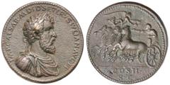 ROMAN SILVER & BRONZE COINS - IMPERIAL Didius Julianus, (A.D. 193), imitative cast medal after original medallion by Giovanni Cavino (44.7 g), obv. laureate bust of emperor draped and cuirassed to rig