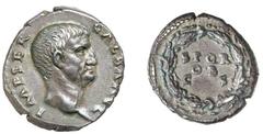 Roman Silver & Bronze Coins - Imperial Galba, (A.D. 68-69), silver denarius, issued July 68 - January 69, Rome mint, (3.32 g), obv. bare head to right of Galba, around IMP SER GALBA AVG, rev. S P Q R 