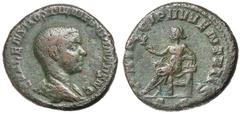 Roman Silver & Bronze Coins - Roman Imperial TRAJAN DECIUS, (249-251), AE as, rev. Libertas, (RIC 120a, S.9428) (illustrated); Herennia Eruscilla, AE sestertius, rev. Fecunditas, (RIC 134a, S.9504); H