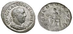 Dr C. Haymes Collection - Roman Imperial Coins BALBINUS, (238 A.D.), silver denarius, Rome Mint, (2.48 g), obv. laureate bust of Balbinus draped and cuirassed to right, seen from the front, IMP C D CA