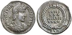 Dr C. Haymes Collection - Roman Imperial Coins CONSTANTIUS II, (351-355 A.D.), silver siliqua, Constantinople Mint, (2.88 g), obv. pearl-diademed draped and cuirassed bust of Constantius II to right, 