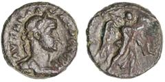 Greek Silver & Bronze Coins EGYPT, Alexandria, Claudius II Gothicus, (A.D. 268-270), potin tetradrachm, (8.19 g), dated year 2 = 269-270 A.D., obv. AVT K KLAUDIOC CEB, laureate, draped and cuirassed b