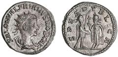 Roman Silver & Bronze - Imperial SALONINUS AS CAESAR, (A.D. 255-259), silver antoninianus, (3.72 g), Samosata mint, 1st-2nd emissions of Valerian I and Gallienus, obv. SALON VALERIANVS NOB CAES, radia