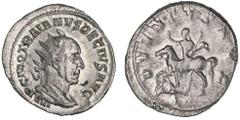 Roman Silver & Bronze - Imperial ANCIENT ROMAN SILVER AND AE INCLUDING TRAJAN DECIUS, (A.D. 249-251), silver antoninianus, issued 249-251, Rome mint, (4.86 g), obv. radiate bust to right of Trajan Dec