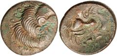 Great Britain Silver & Bronze Coins - Celtic - Willi ANCIENT BRITAIN, Celtic coinage, Armorica, c75-50BC billon stater (S.14). Good very fine. Ex Dr L.J.Sherwin Collection, from Sir Marcus Clarke Coll
