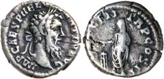 Roman Silver & Bronze Coins - Imperial - Augustus - J PERTINAX, (A.D. 193), silver denarius, Rome mint, issued A.D. 193, (2.84 g), obv. laureate head of Pertinax to right, around IMP CAES P HELV [PER]