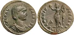 Roman Silver & Bronze Coins - Imperial - Severus Alex GALERIA VALERIA, second wife of Galerius, (A.D. 305-311), AE follis, Cyzicus mint, (6.77 g), issued 308-9, obv. diademed and draped bust to right 