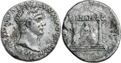 Greek Silver & Bronze Coins Ionia, Ephesos or Pergamum mints, Trajan, (98-117 A.D.), plated silver cistophorus, (8.98 g), obv. laureate hrad of Trajan to right, around IMP CAES NERVA TRAIAN AVG GERM P