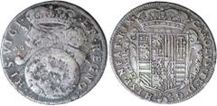 World Silver & Bronze Coins - India - Russia ITALY, Naples, The Spanish Kings, Charles V, (1516-1556), silver cinquina, 15mm, (0.67 g), struck at Naples, obv. PLVS VLTRA around with pillars of Hercule