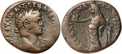Roman Silver & Bronze Coins - Provincial EGYPT, Alexandria, Claudius and Messalina, (A.D. 41-54), silver tetradrachm, (12.29 g), issued year 6 = 45-46, obv. TI K**L*AY**DI KAIS SEBA GE*PMANIAYTOK, hea