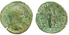 Roman Silver & Bronze Coins - Imperial CARACALLA, (A.D. 198-217), AE sestertius, issued 213, Rome mint, 31mm, (21.49 g), obv. laureate bust to right of Caracalla, around M AVREL ANTONINVS PIVS AVG BRI
