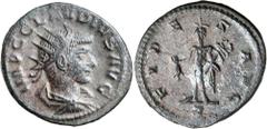 Roman Silver & Bronze Coins - Imperial CLAUDIUS II GOTHICUS, (A.D. 268-270), silver antoninianus, Antioch Mint, first emission, second phase, late 268-early 269, (3.38 g), obv. IMC C CLAVDIVS AVG, rad