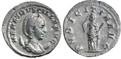 Roman Silver & Bronze Coins - Imperial Trajan Decius, (A.D. 249-251), silver antoninianus, Rome mint, issued 250, (4.52 g), obv. radiate draped bust to right, around IMP C M Q TRAIANVS DECIVS AVG, rev