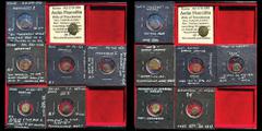 Roman Imperial 7 COINS. Lot of 7 small late Roman bronzes (Nummi / Æ 4). •Theodosius I (Anticoh, RIC 65b, LRBC 2741). •Aelia Flaccilla (Uncertain mint). •Arcadius (Cyzicus, RIC 20d, LRBC 2562). •Honor