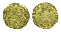 Gold coin Italian States - Florença - Florin nd AU. Florin nd. 3,45 g. KM n/c. MBC VF