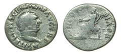 Roman Coin Vitellius - Denarius nd AR. Denarius nd (Rome, AD 69). CONCORDIA P R. 2,83 g. SM 2196v. BC F