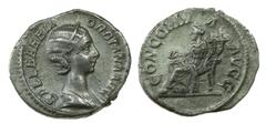 Ancient coin Orbiana - Denarius nd AR. Denarius nd (Rome, AD 225). CONCORDIA AVGG. 3,01 g. SM 8191. Q/BELA Almost EF