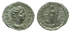 Ancient coin Julia Mamaea - Denarius nd AR. Denarius nd (Rome, AD 222). IVNO CONSERVATRIX. 2,90 g. SM 8212. BELA EF