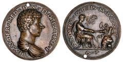 THE NEIL A. GOODMAN COLLECTION-Italian Renaissance Medals and Plaquettes FRANCESCO DEL PRATO (after 1480-1547)Alessandro de' Medici (ca. 1512-1537), First Duke of Florence 1532. Medal, dated 1534. Bro