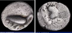 Ancient Coins Ancient Greece - Akragas, Sicily, Obverse: Eagle standing right, legend worn, Reverse: Crab , 8.23 grammes, SNG ANS 959, VG scarce