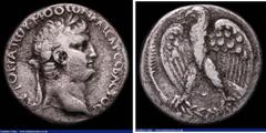 Ancient Coins Tetradrachm Otho (69AD) Antioch - Syria Prieur 101, RPC 4199 Obverse: Laureate head right AYTOKPATWP M OQWN KAICAP CEBACTOC, Reverse; Eagle within wreath, legend off flan, , 14.01 gramme