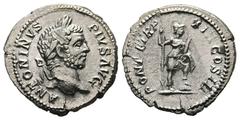 ANTIKE LOTS VARIA UND LOTS. Lot Römer (6). Lot aus 6 Denarii von Vespasianus (1x) bis Caracalla (1x), darunter: 1x Hadrianus und 1x Lucius Verus. Um f.s.sch. und s.sch. (D).