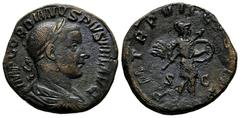 ANTIKE LOTS VARIA UND LOTS. Lot Römer (3). Lot aus 3 römischen Münzen: 1x As von Domitianus, 1x Sestertius von Marcus Aurelius und 1x Sestertius von Gordianus III. Um sch.-s.sch. und f.s.sch. (D).