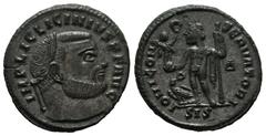 ANTIKE LOTS VARIA UND LOTS. Lot Römer (3). Lot aus 3 Folles: 1x Licinius I. und 2x Constantinus I. Um s.sch.+. (D).