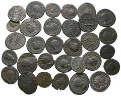 Ancient Coins - Group Lots ANTIKE Varia und Lots Lot Römische Kaiserzeit (ca. 31) Lot aus ca. 31 AE-Antoniniani von Gallienus (1x) bis Maximianus Herculius (1x), dabei: 7x Claudius II., 8x Aurelianus 