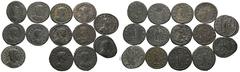 Ancient Coins - Group Lots ANTIKE Varia und Lots Lot Römische Kaiserzeit (14) Lot aus 14 Antoniniani von Probus (9x) bis Numerianus (3x). Um sch.-s.sch. und f.s.sch., einige etwas besser.