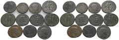 Ancient Coins - Group Lots ANTIKE Varia und Lots Lot Römische Kaiserzeit (ca. 11) Lot aus 11 Folles der Tetrarchie: 5x Galerius, 3x Maxentius und 3x Maximinus Daia. Um f.s.sch. und s.sch.