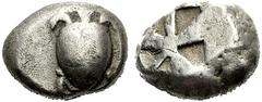 GRIECHISCHE MÜNZEN AIGINA Aigina (D) Stater (11,98g), ca. 500-480 v.Chr. SNG München 536-538, HGC 433. sch.-s.sch.