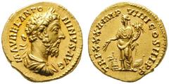 IMPERIUM ROMANUM Marcus Aurelius (161-180) Marcus Annius Verus nach Adoption : Marcus Aelius Aurelius Verus als Caesar : Aurelius Caesar Augusti Pii Filius als Kaiser : Imperator Caesar Marcus Aureliu