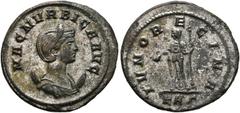 Ancient Coins: Roman RÖMISCHE KAISERZEIT - Magnia Urbica (283-285) AE-Antoninianus (4,14 g). Roma, 5. Emission, 6. Offizin, Mitte November 284 n. Chr. Av.: MAGN VRBICA AVG, Büste mit Diadem und Drapie