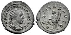 Roman Imperial Philip I. Antoninianus. 245-247 AD. Rome. (Ric-27b). Rev.: AEQVITAS AVGG. Ag. 3,96 g. Choice VF. Est...35,00. Spanish Description: Filipo I. Antoniniano. 245-247 d.C. Roma. (Ric-27b). R