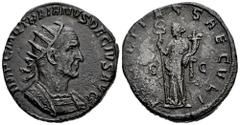 Roman Imperial Trajan Decius. Double sestertius. 249-251 AD. Rome. (Ric-IV 115a). (Banti-9). Anv.: IMP C M Q TRAIANVS DECIVS AVG, radiate and cuirassed bust to right, slight drapery over far shoulder.