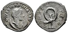 Roman Imperial Diva Mariniana. Antoninianus. 236-238 AD. Rome. (Ric-3). (Mir-216b). (C-3). Anv.: DIVAE MARINIANAE, diademed, veiled and draped bust right, set on crescent. Rev.: CONSECRATIO, peacock i