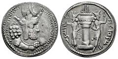Greek Coins Sassanid Empire. Shapur I. Drachm. 260-272 d.C. Mint I (Ctesiphon). (Göbl-I/1). Ag. 4,06 g. Choice VF. Est...100,00. Spanish Description: Imperio Sasánida. Shapur I. Dracma. 260-272 d.C. C