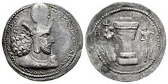 Greek Coins Sassanid Empire. Shapur I. Drachm. 260-272 d.C. Mint I (Ctesiphon). (Göbl-I/1). Ag. 4,36 g. VF/Almost VF. Est...85,00. Spanish Description: Imperio Sasánida. Shapur I. Dracma. 260-272 d.C.